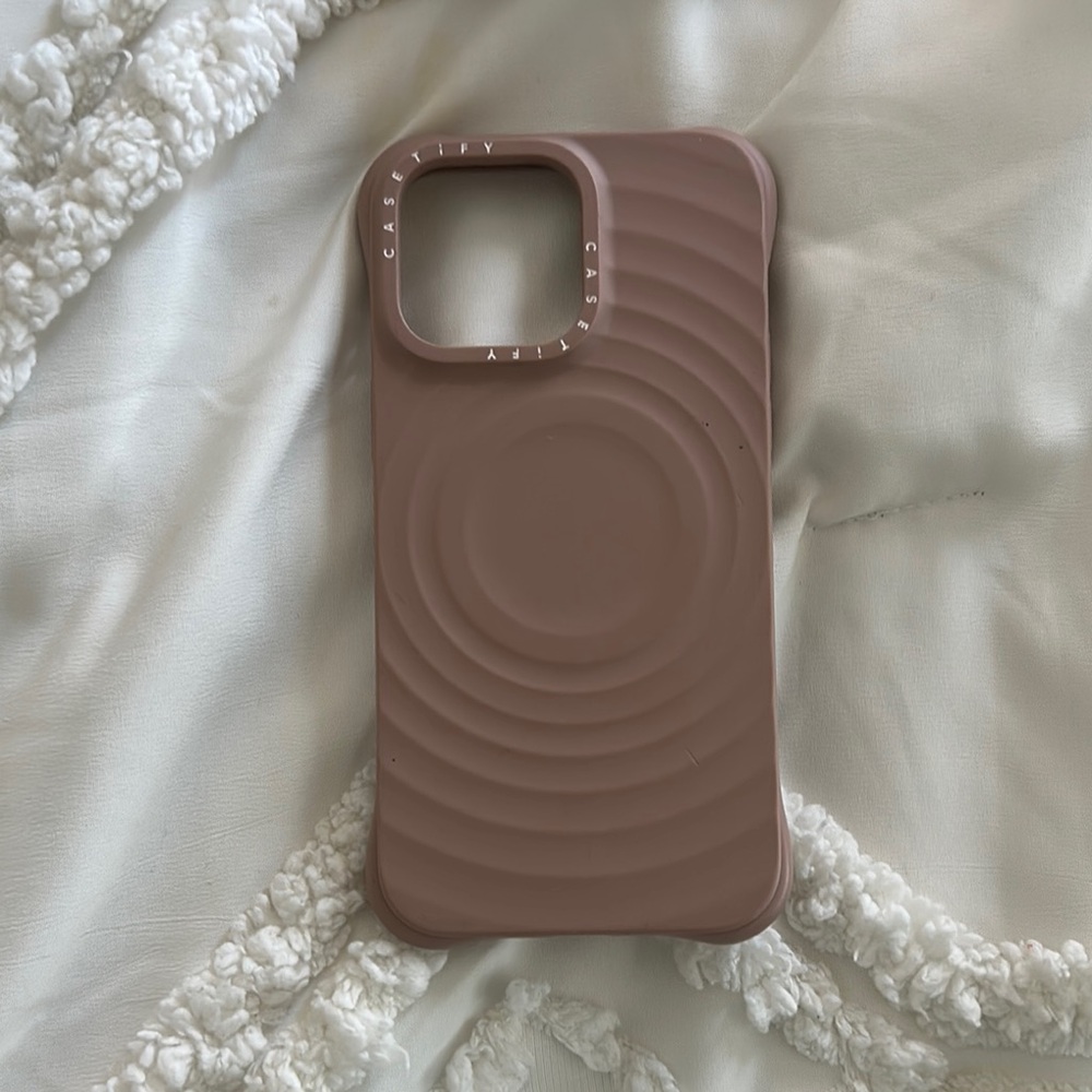 Casetify iPhone 14 Pro Max Ripple Pattern Phone Case (MagSafe)